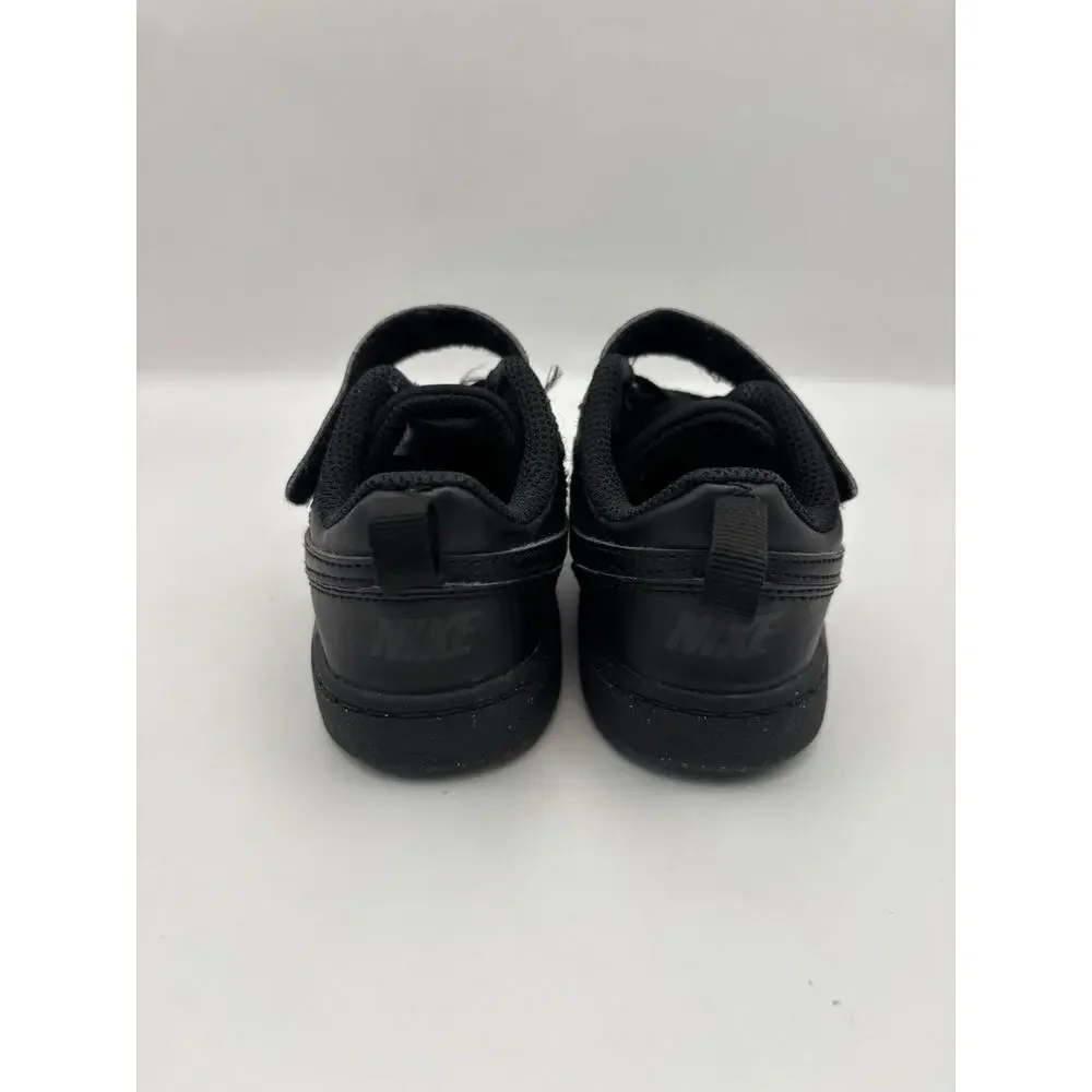 Nike Court Borough Low Redraft Black Sneakers Toddler Size 8 C